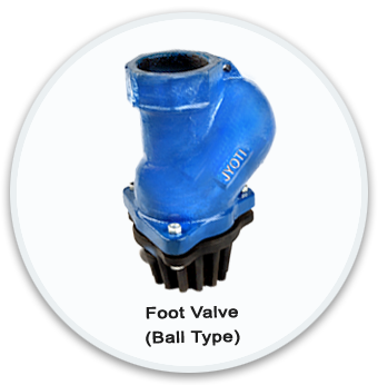 Foot Valve Ball Type Manufacturers